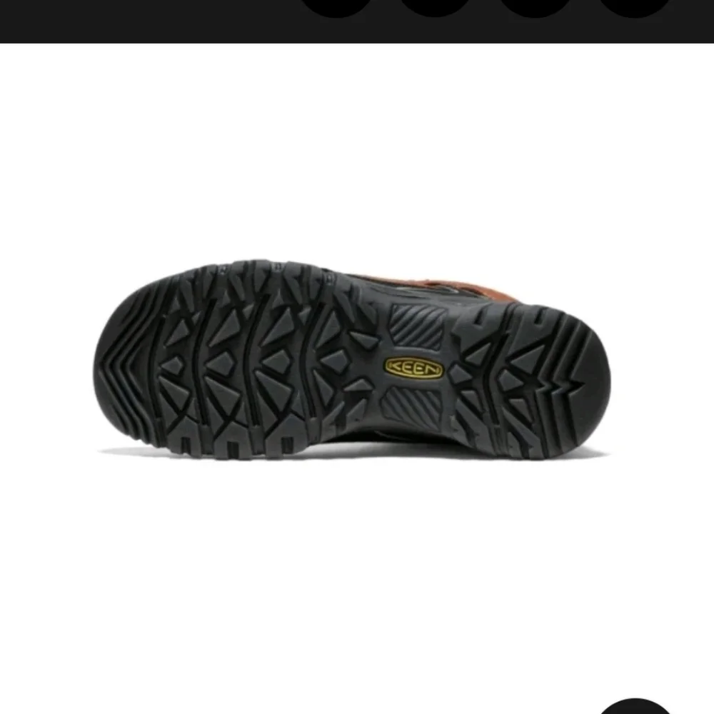 Keen Men’s Targhee IV Waterproof Hiking Boot - Bison Black